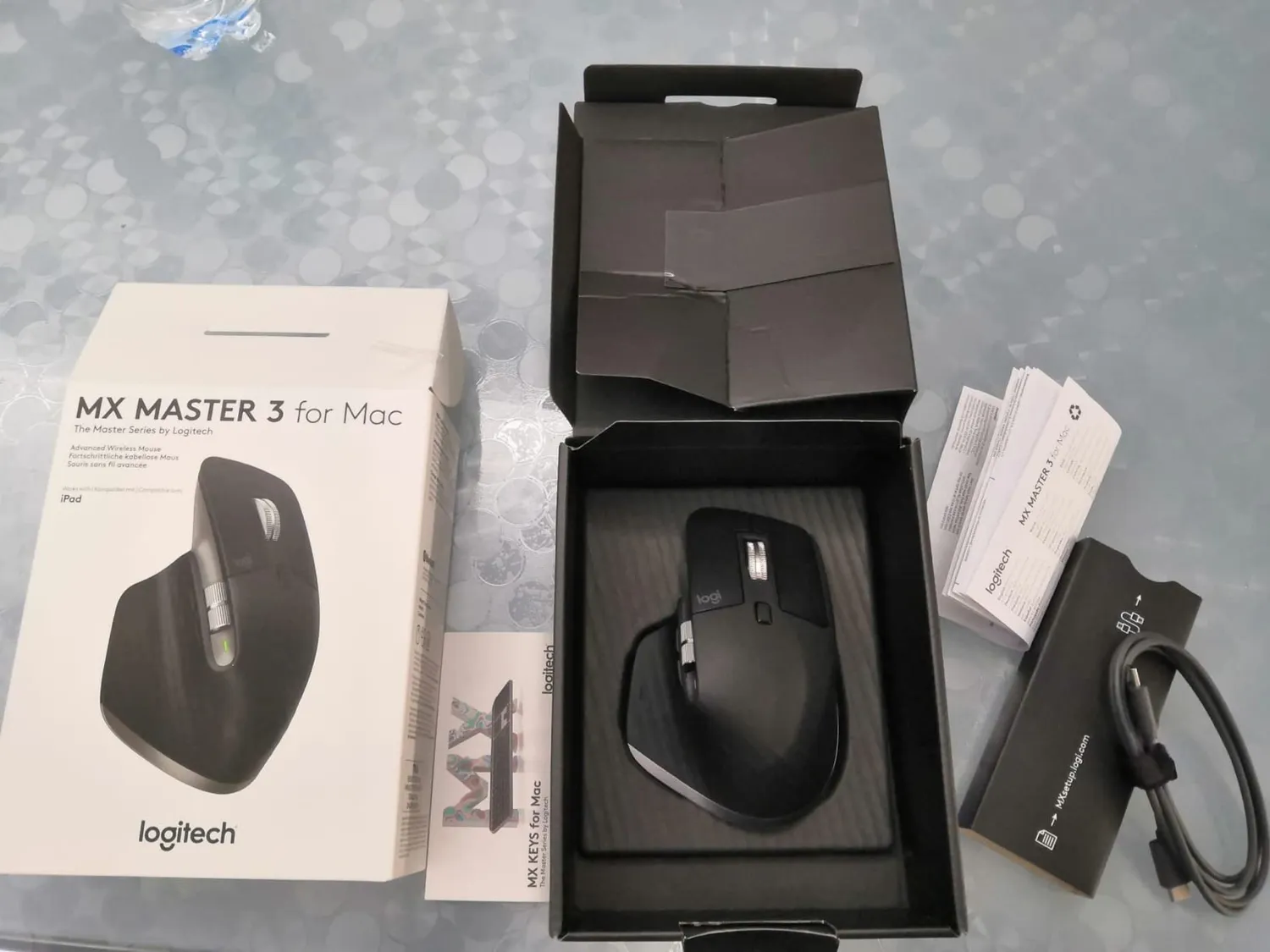Logitech MX Master 3 for Mac Mouse Wireless Scorrimento MagSpeed