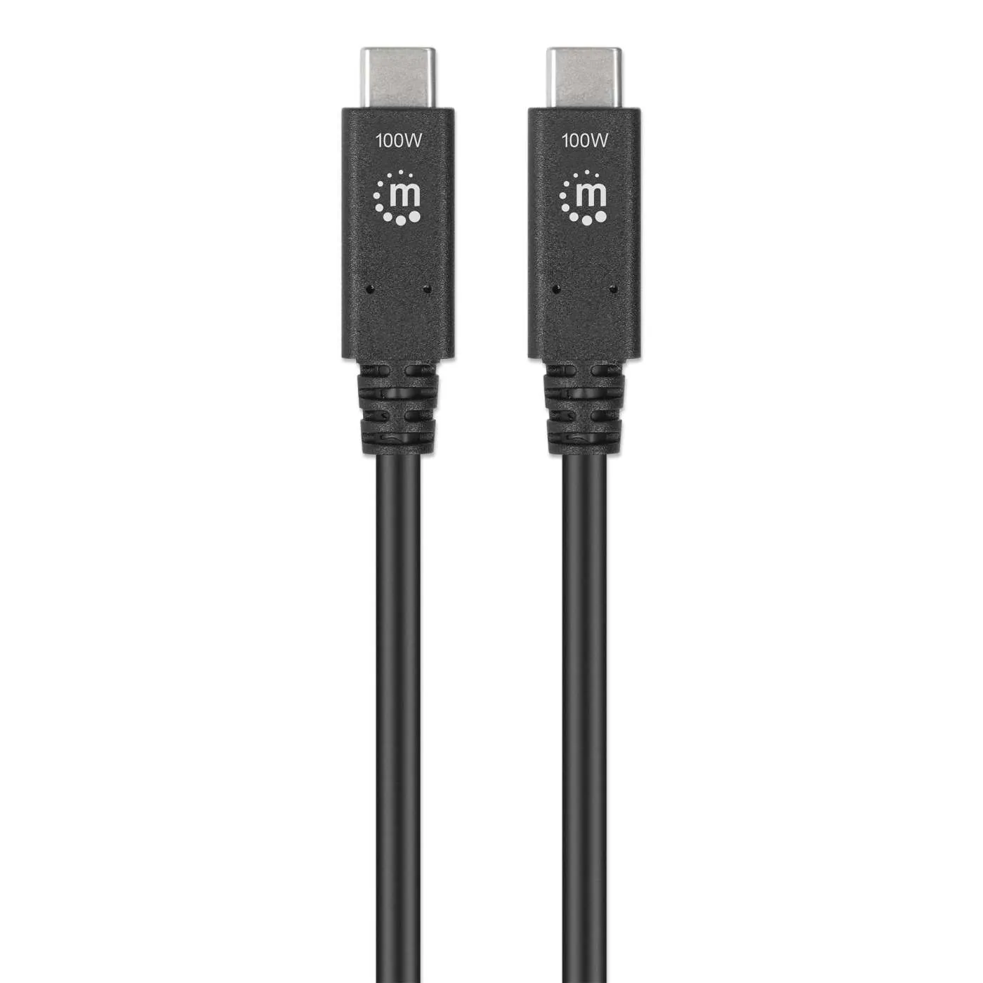 Manhattan Cavo USB-C USB 3.2 Gen 2 100W 1 m 10 Gbps