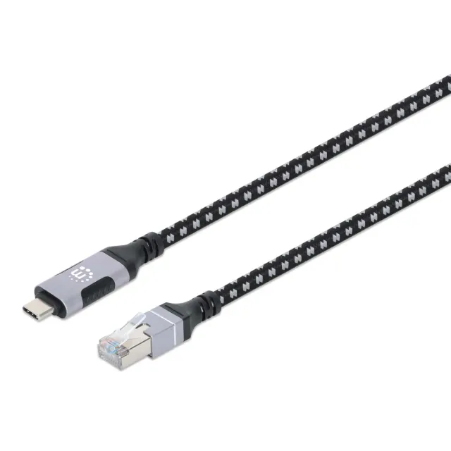 Manhattan Cavo USB-C Ethernet Gigabit 2 m