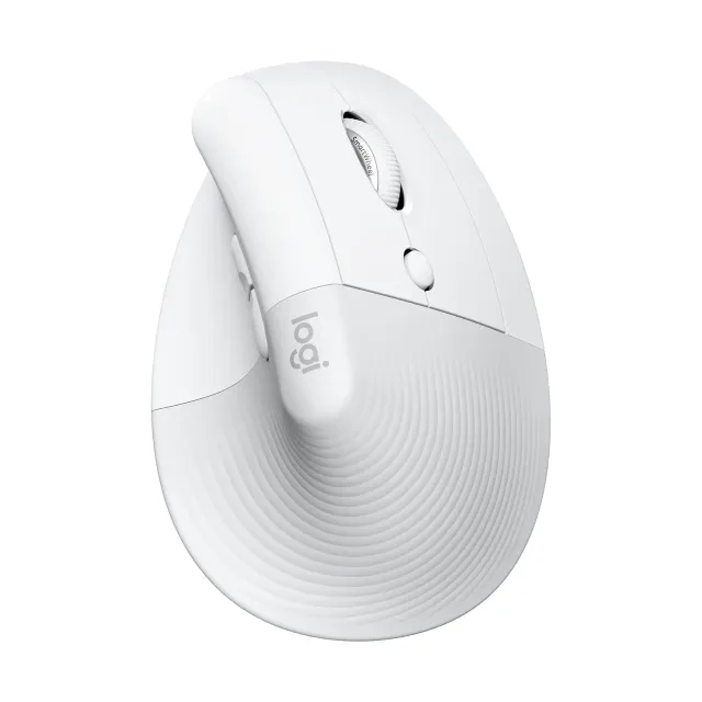 Logitech Lift for Business mouse verticale wireless bianco