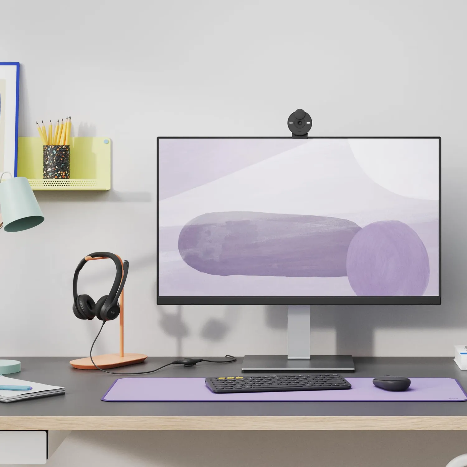 Logitech Studio Series Desk Mat tappetino mouse 30x70 antiscivolo