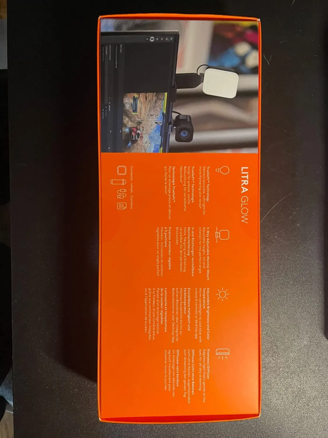 Logitech Litra Glow luce LED streaming TrueSoft