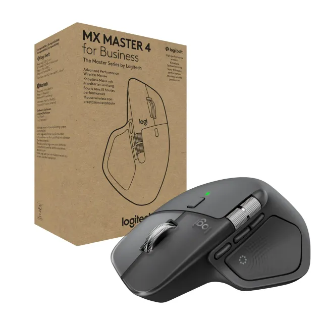 Logitech MX Master 4 for Business Mouse Grafite 8K DPI