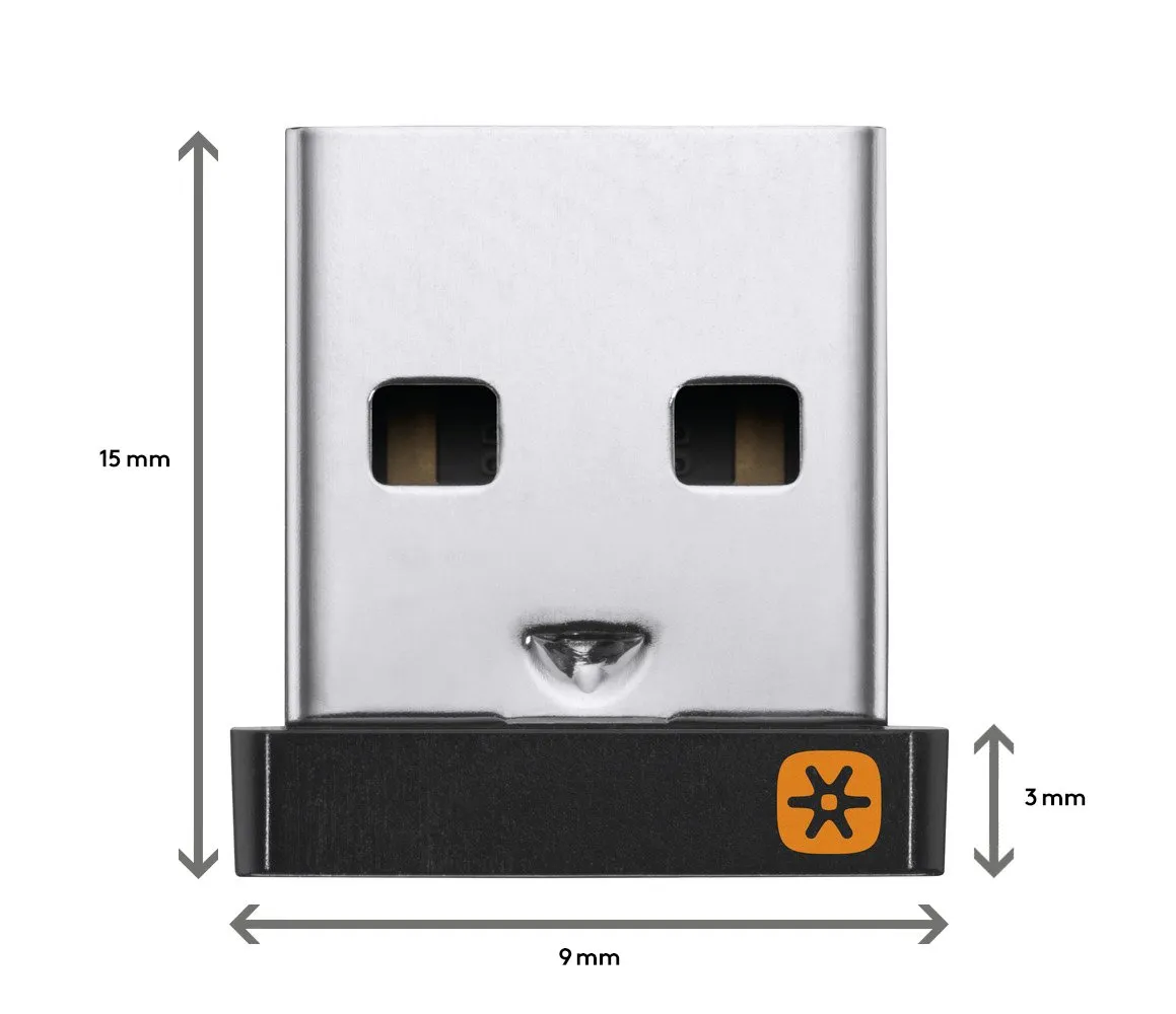 Logitech Unifying ricevitore USB 2,4 GHz per 6 dispositivi