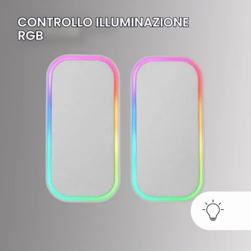 Mars Gaming MS1 altoparlanti PC 10W RGB Bluetooth