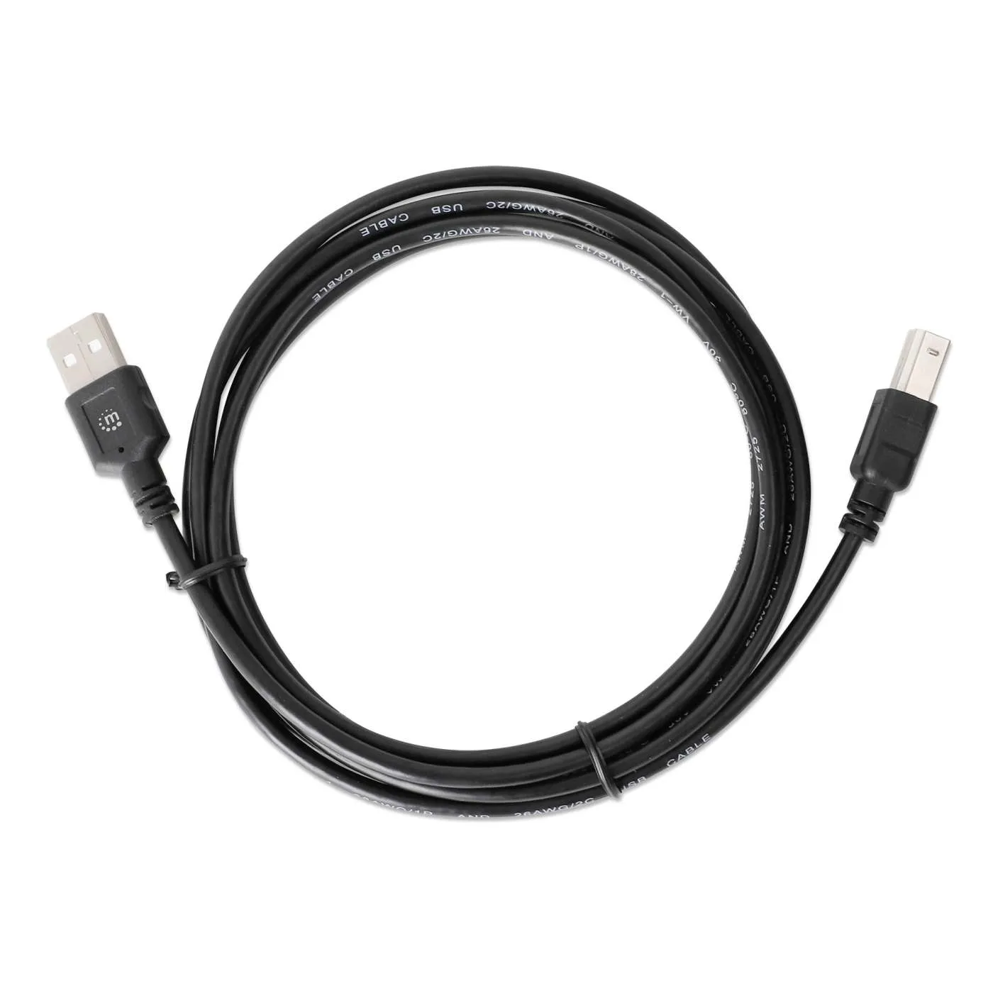 Manhattan Cavo USB 2.0 Tipo A-B 3 m 480 Mbps Stampante