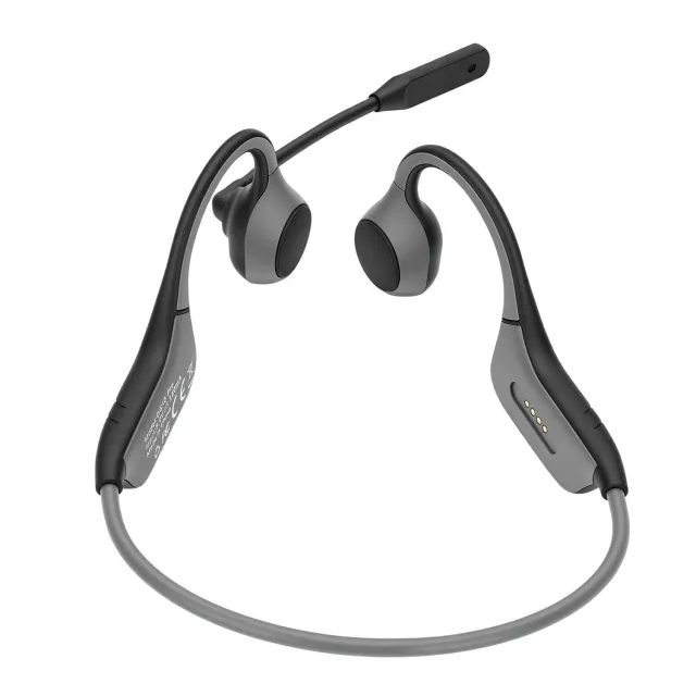 Zunate Cuffie a Conduzione Ossea Bluetooth 5.2 con Microfono