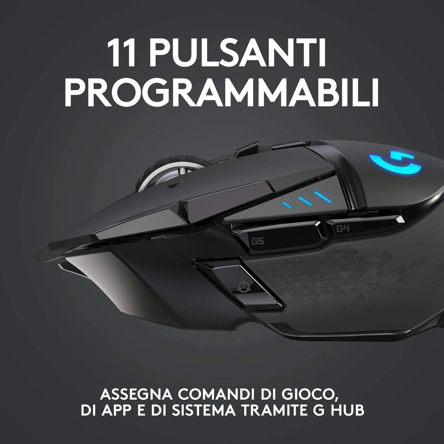 Logitech G G502 Lightspeed mouse gaming wireless 25K