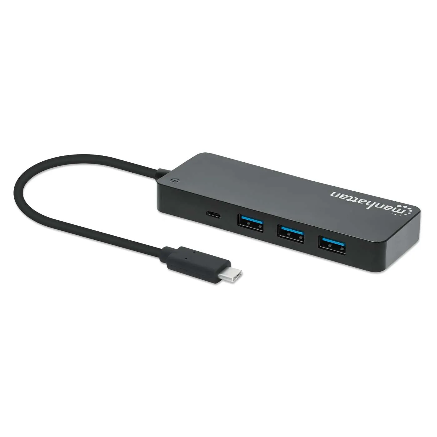 Manhattan Hub USB-C 7 porte USB-A 5 Gbps bus