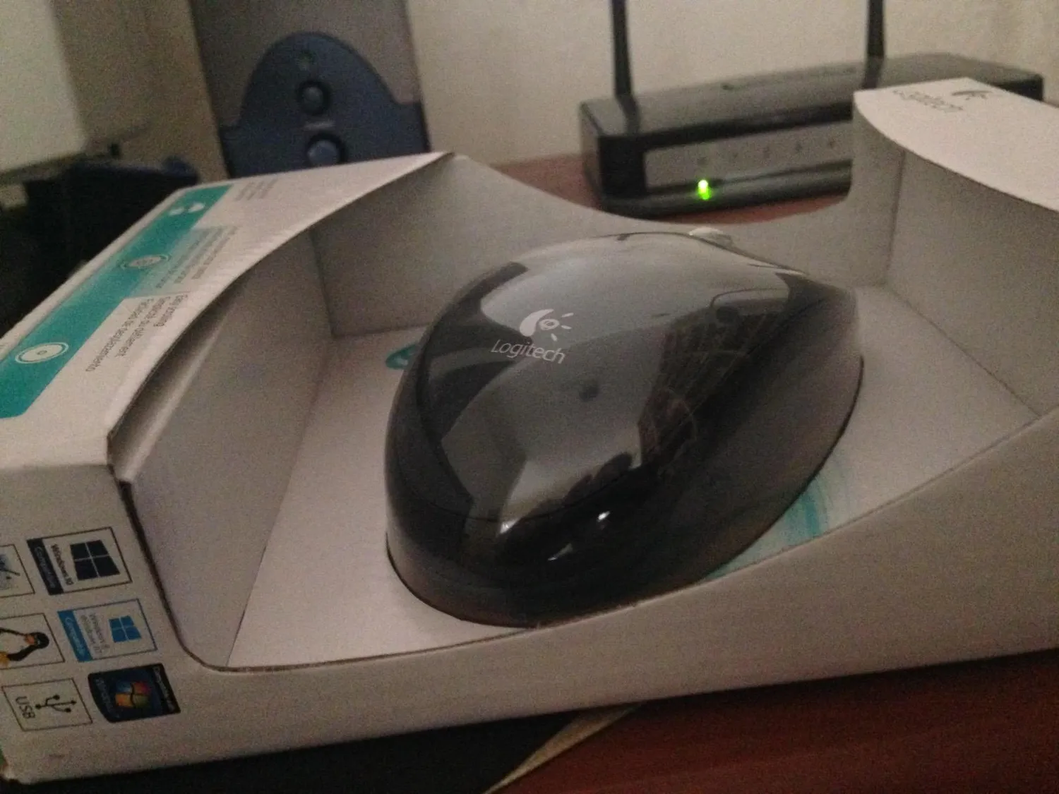 Logitech M100 mouse USB con filo nero 1000 DPI