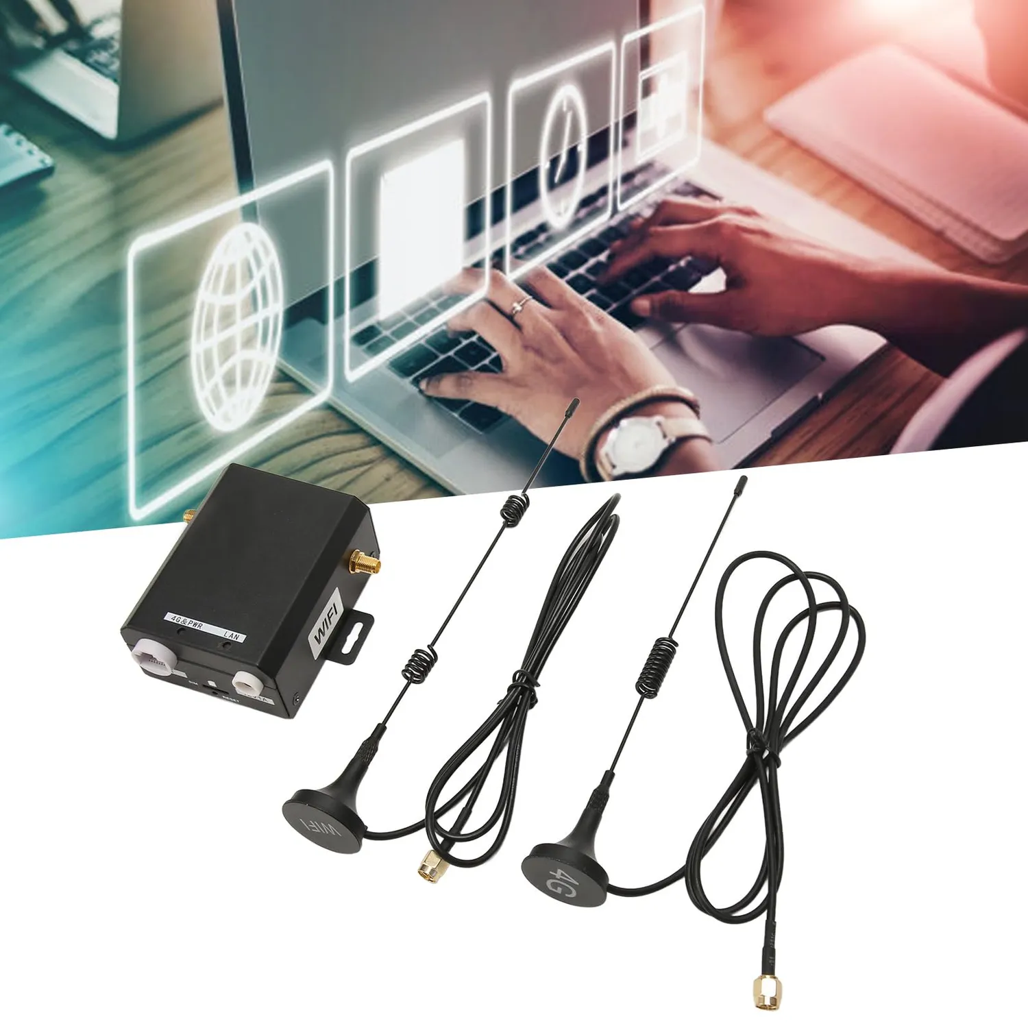 Zunate router WiFi 4G LTE 150 Mbps spina UE 16 utenti