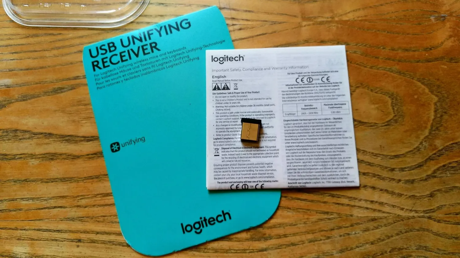 Logitech Unifying ricevitore USB 2,4 GHz per 6 dispositivi
