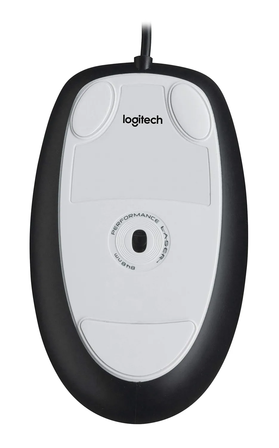 Logitech M150 mouse con filo rosso laser
