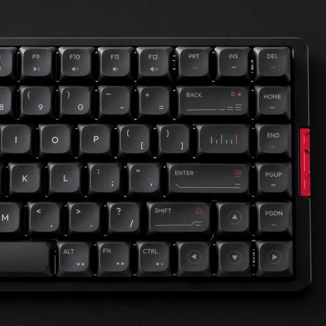 IQUNIX MQ80 tastiera nero alluminio low profile