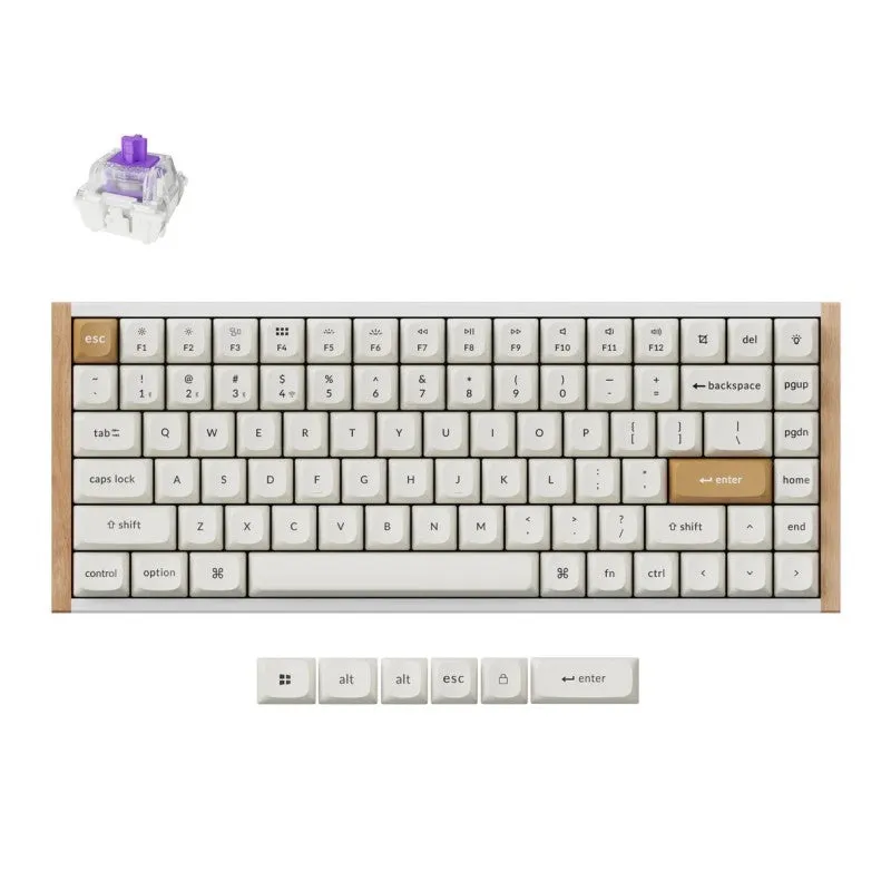 Keychron K2 HE tastiera magnetica 75% Special Ed. nera