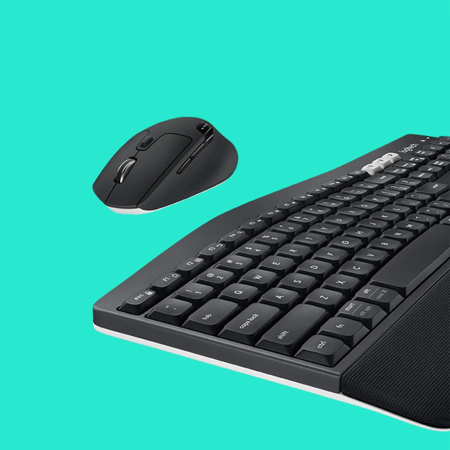 Logitech MK850 Kit Tastiera e Mouse Wireless Nero ITA