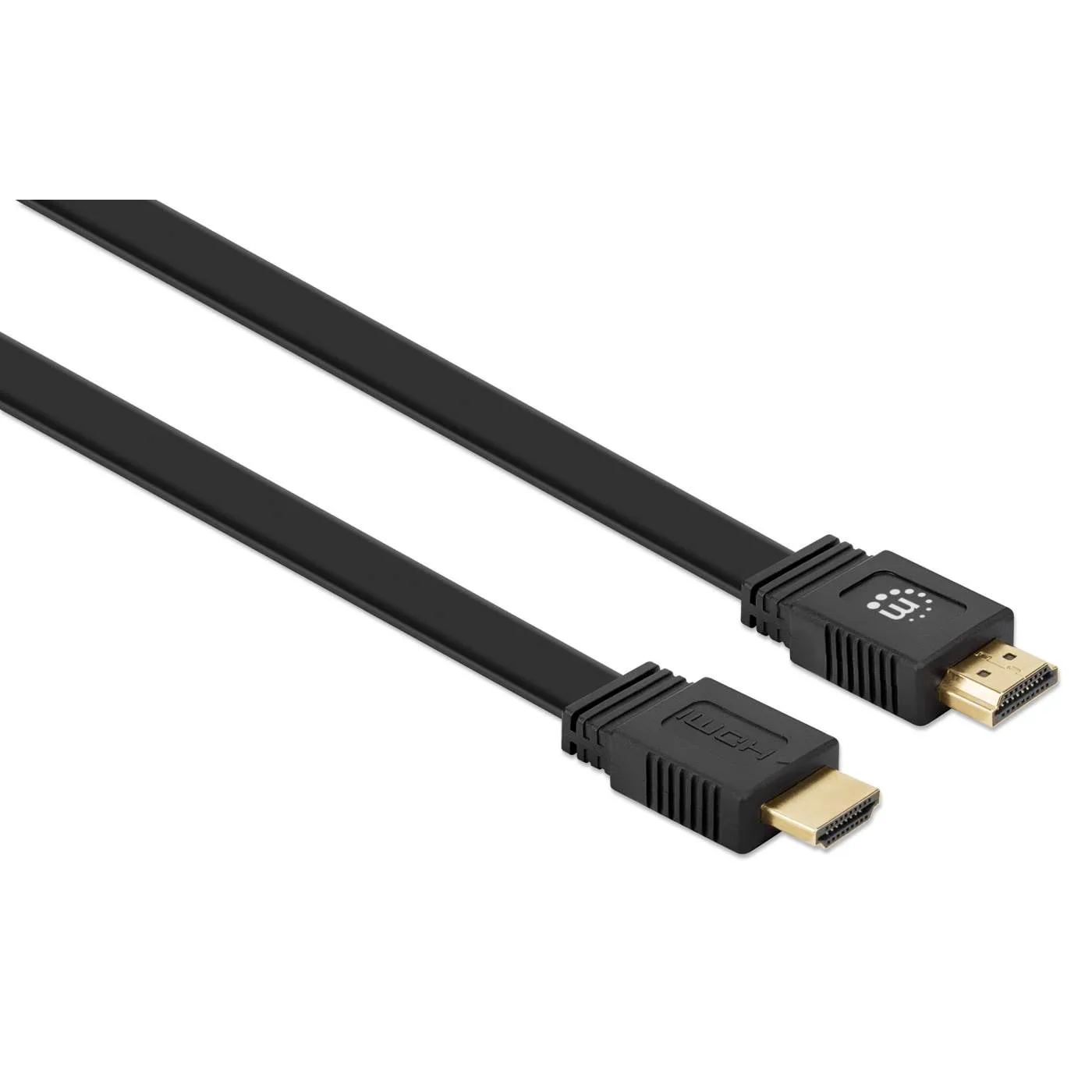 Manhattan Cavo HDMI Piatto 4K 5m Ethernet High Speed