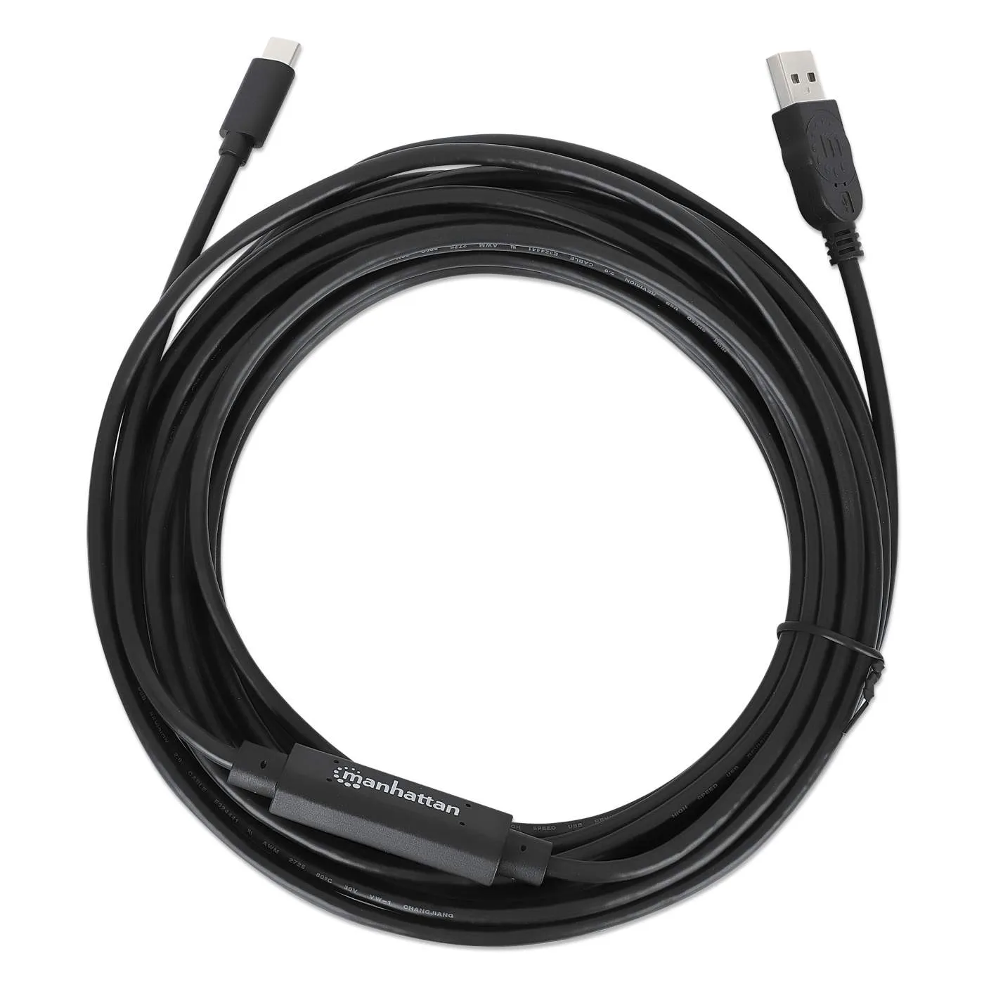 Manhattan USB 2.0 Cavo Attivo USB-A a USB-C 7,5 m