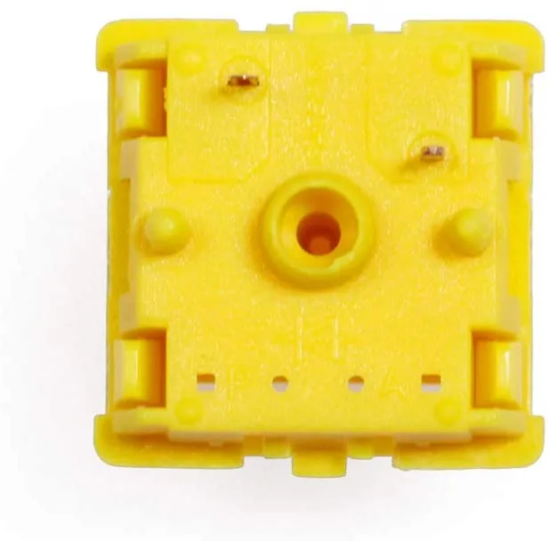 Gateron Cap Golden Yellow switch 3 pin 35 pezzi
