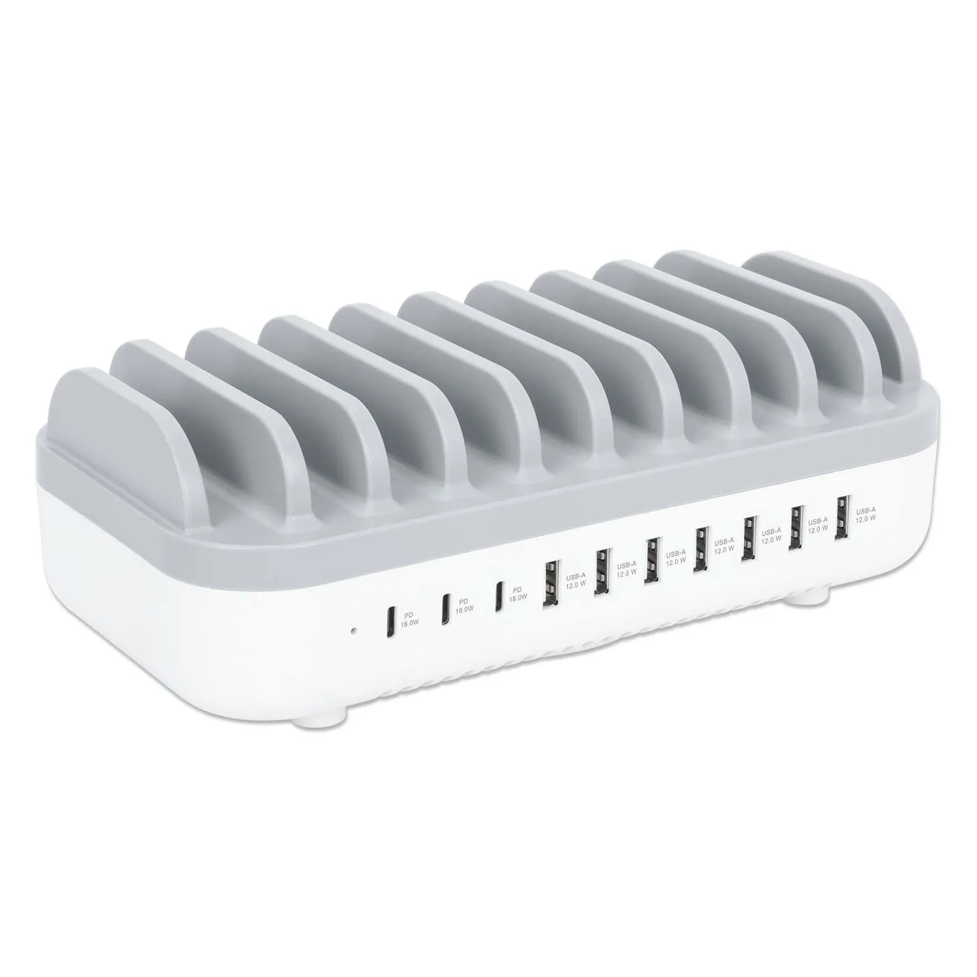 Manhattan 120W stazione ricarica USB 10 porte PD