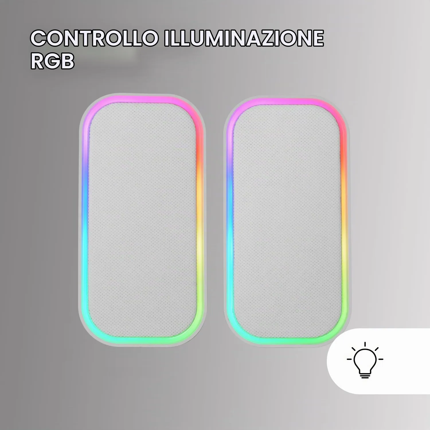 Mars Gaming MS1 altoparlanti PC 10W RGB Bluetooth