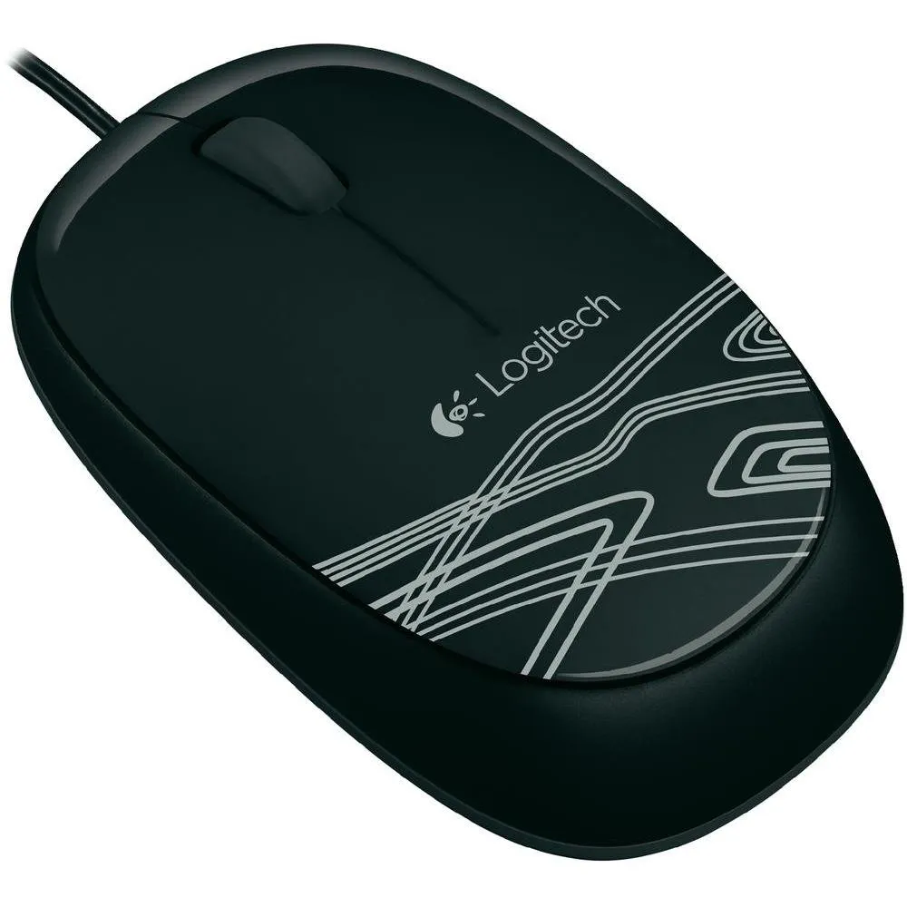 Logitech M105 mouse USB bianco 1000dpi ambidestro
