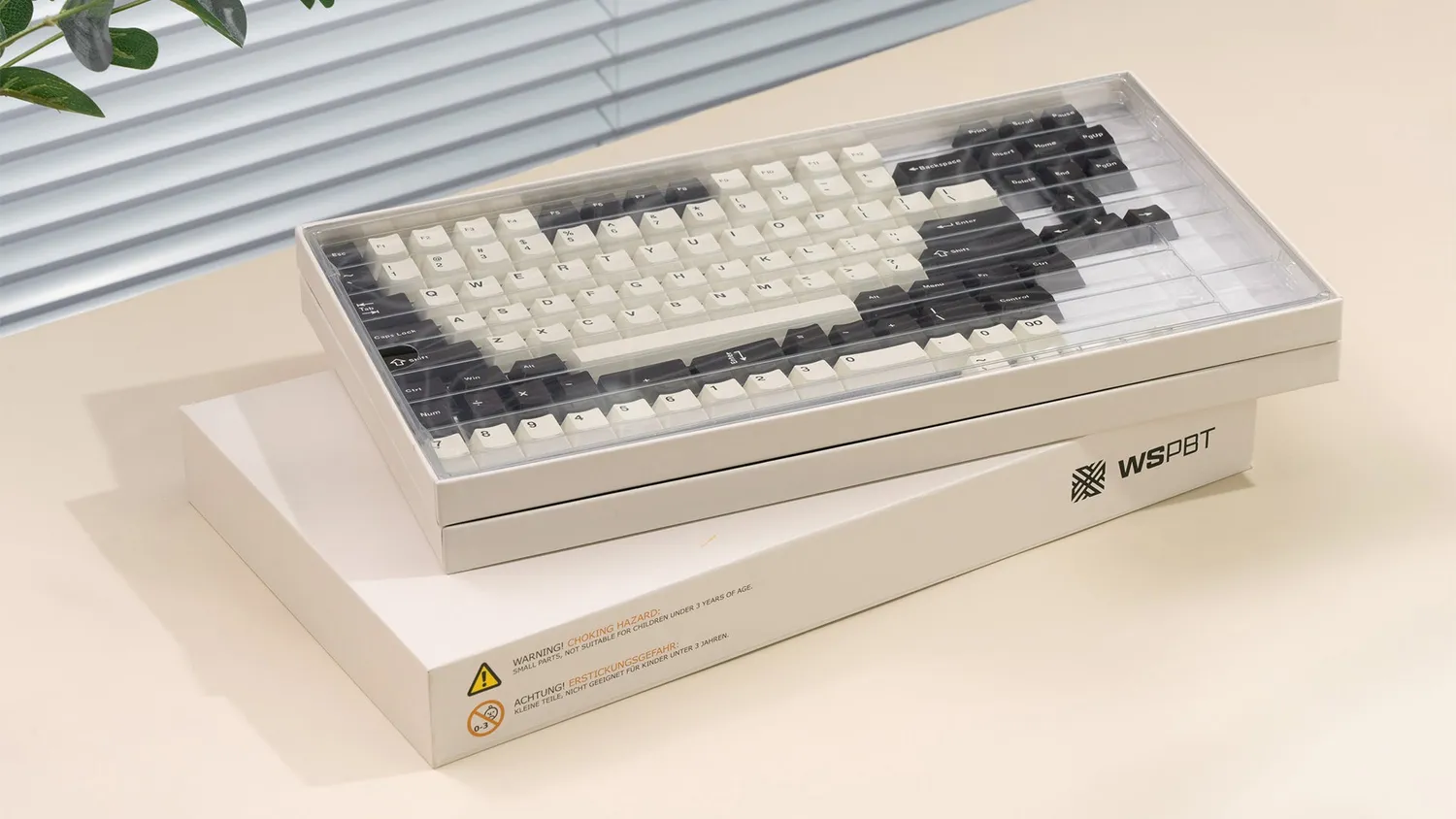 Wuque WS Café keycap PBT double-shot set