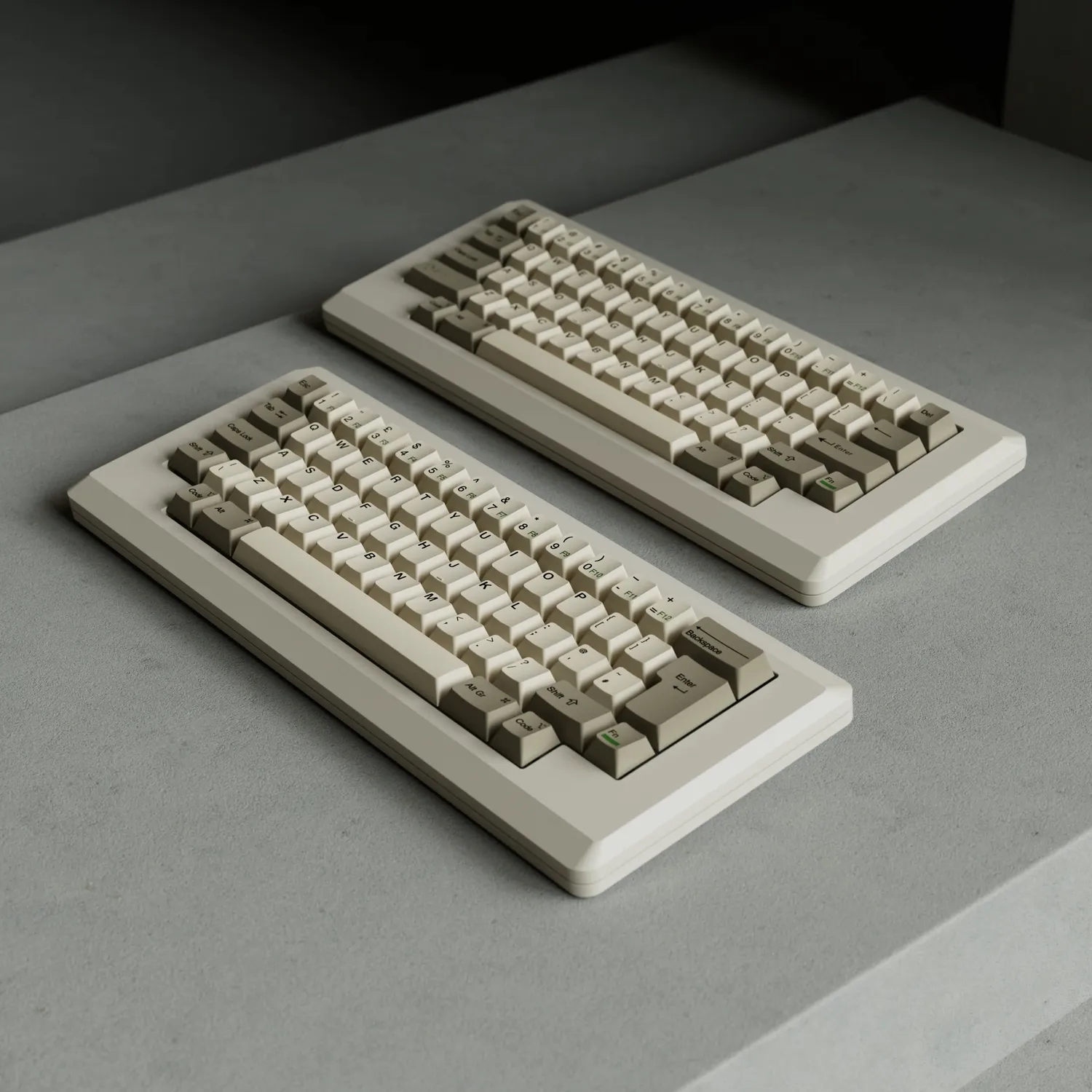 CoffeeKeys Vortex M0110 tastiera beige ANSI triple-mode