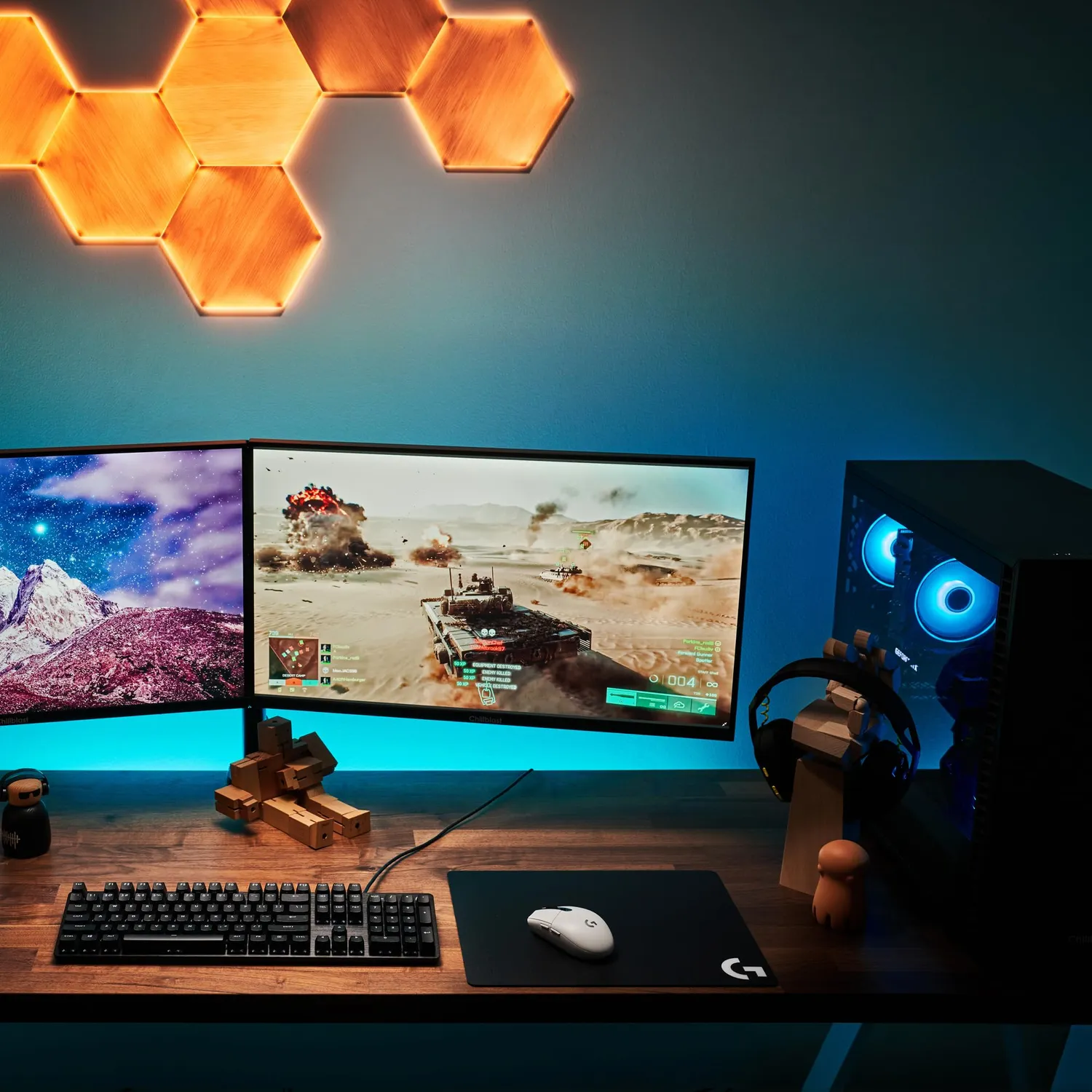 Logitech G640 tappetino gaming grande morbido 460x400