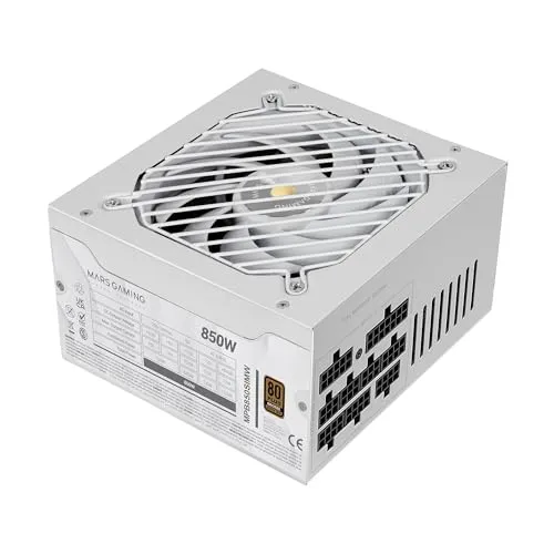 Mars Gaming MPB850SIMW alimentatore 850W bianco modulare