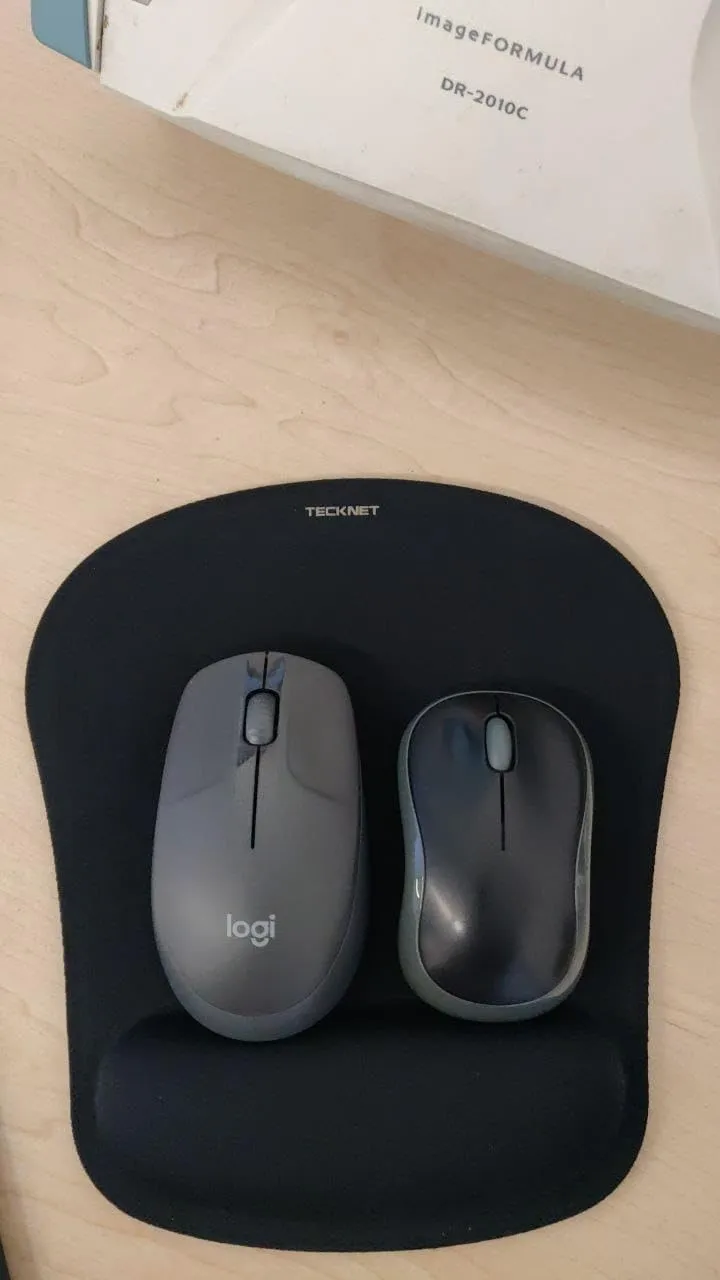 Logitech M190 mouse wireless blu formato grande