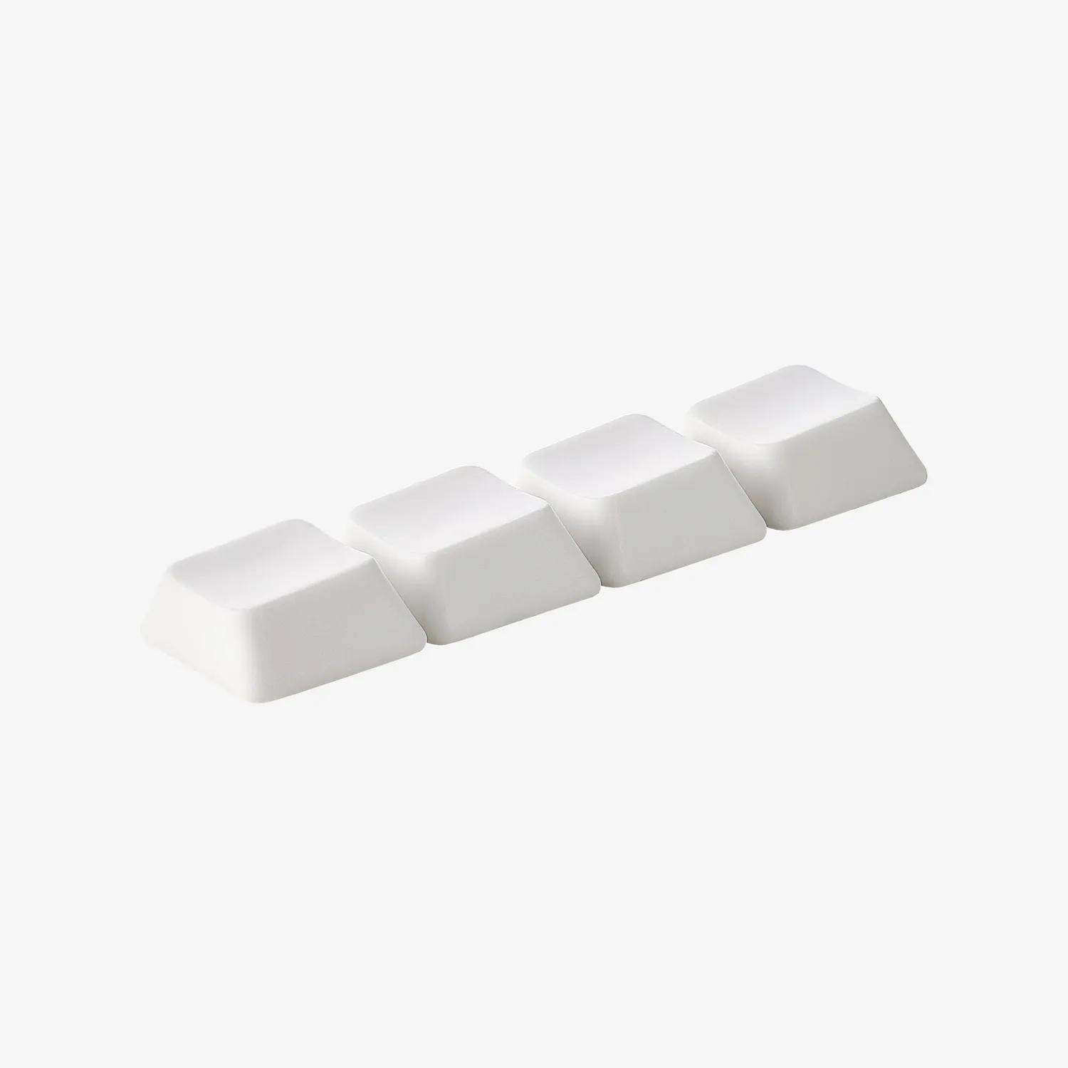 Cerakey F Set RX1U 4 keycap ceramica bianca opaca