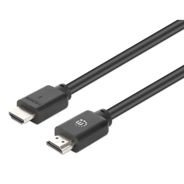 Manhattan 4K 60Hz cavo HDMI 15 m HDR Ethernet nero