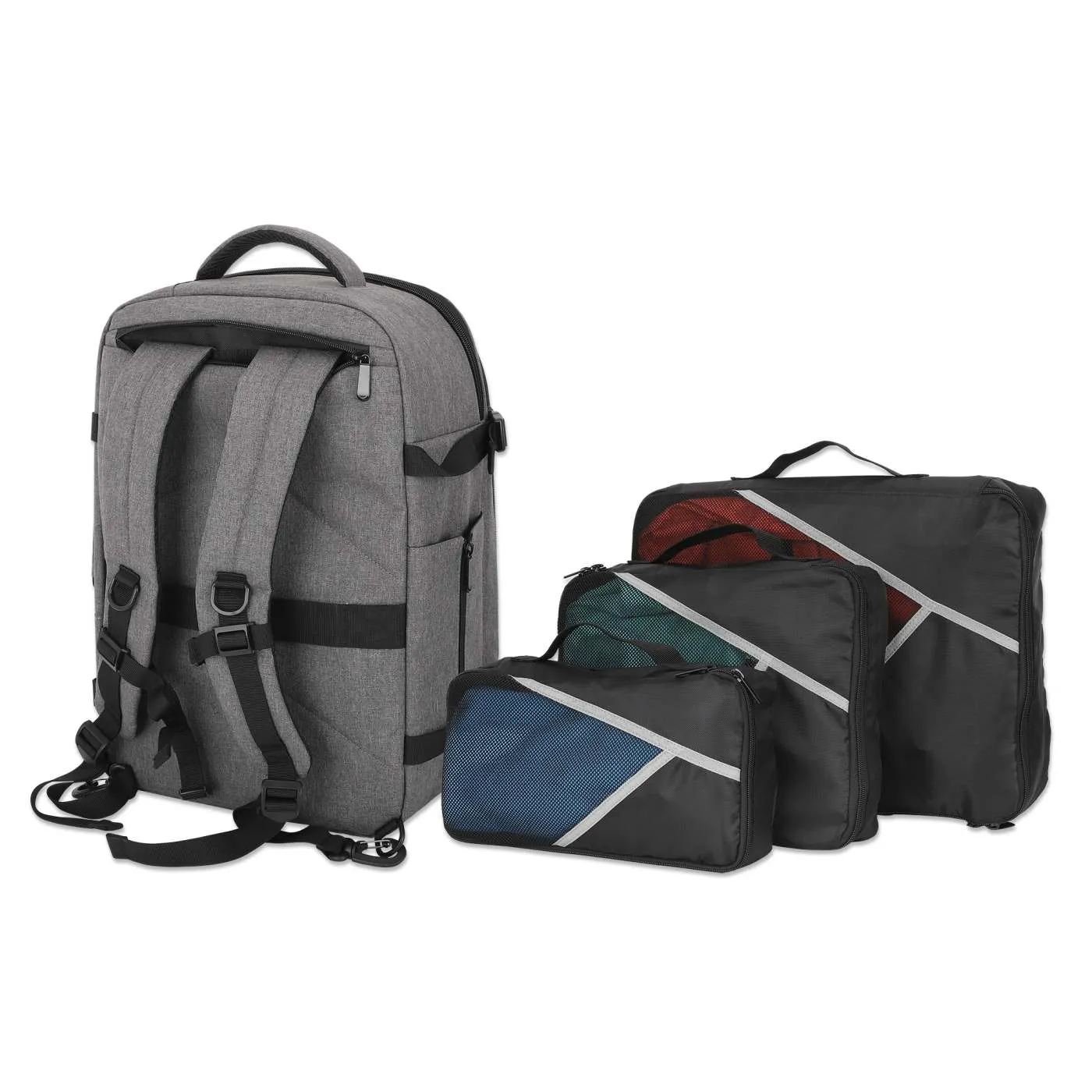 Manhattan Rome Zaino Porta PC 17.3" Grigio Viaggio