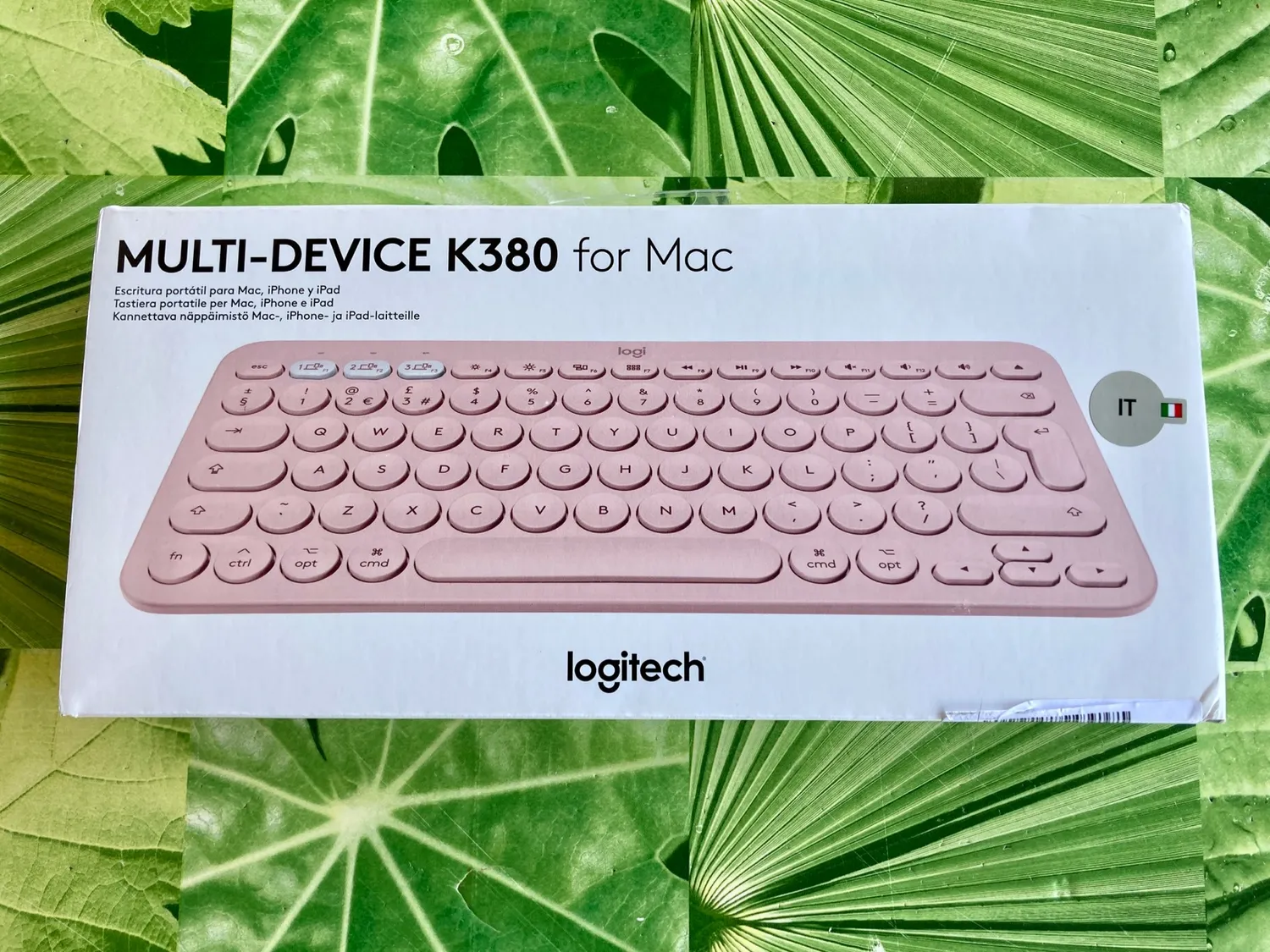 Logitech K380 tastiera Bluetooth Mac ITA QWERTY multidispositivo