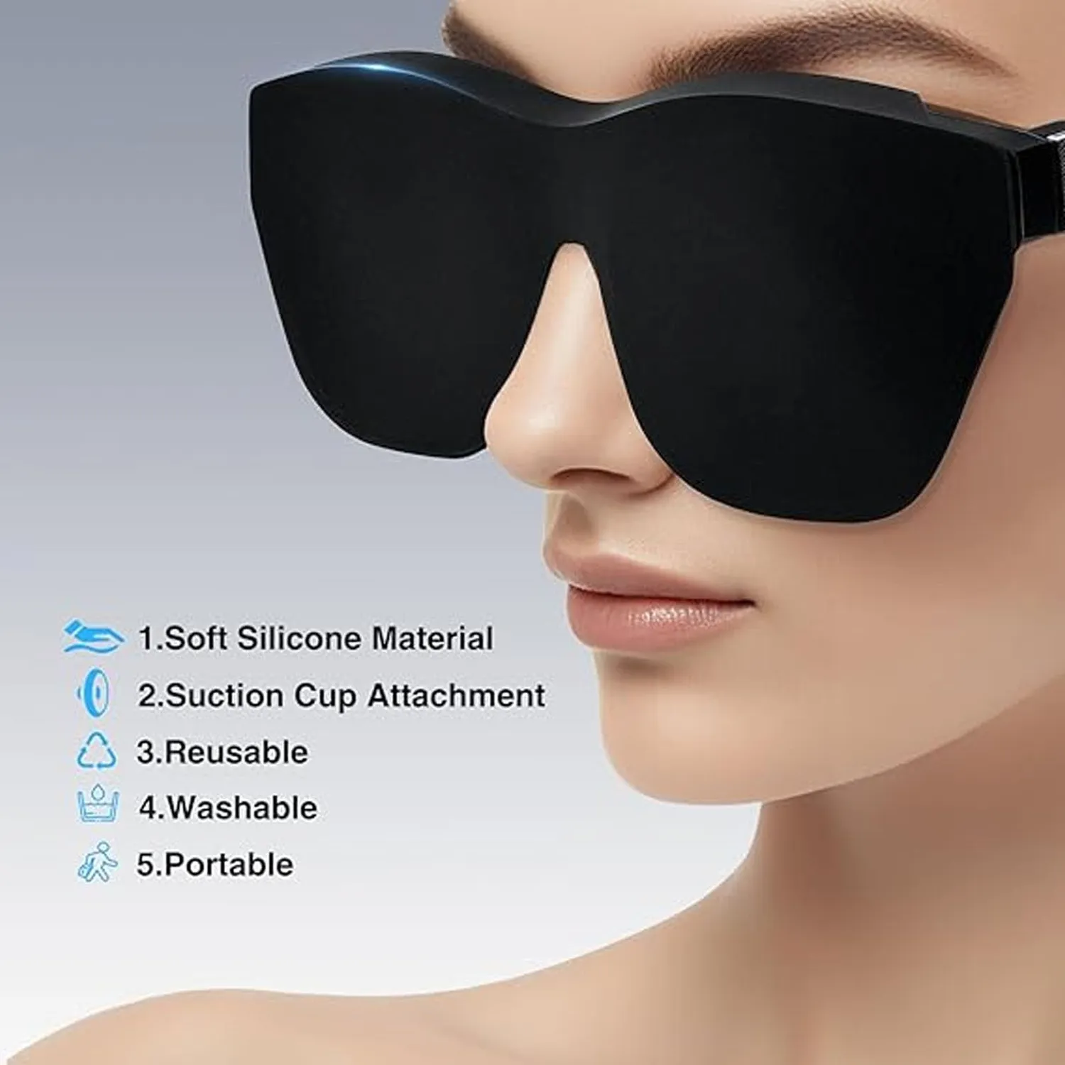 Zunate Paraluce Occhiali AR silicone pieghevole 19 g
