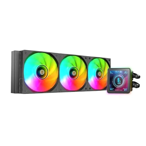 Mars Gaming ML-VISIONPRO360 Dissipatore Liquido 360mm Nero LCD