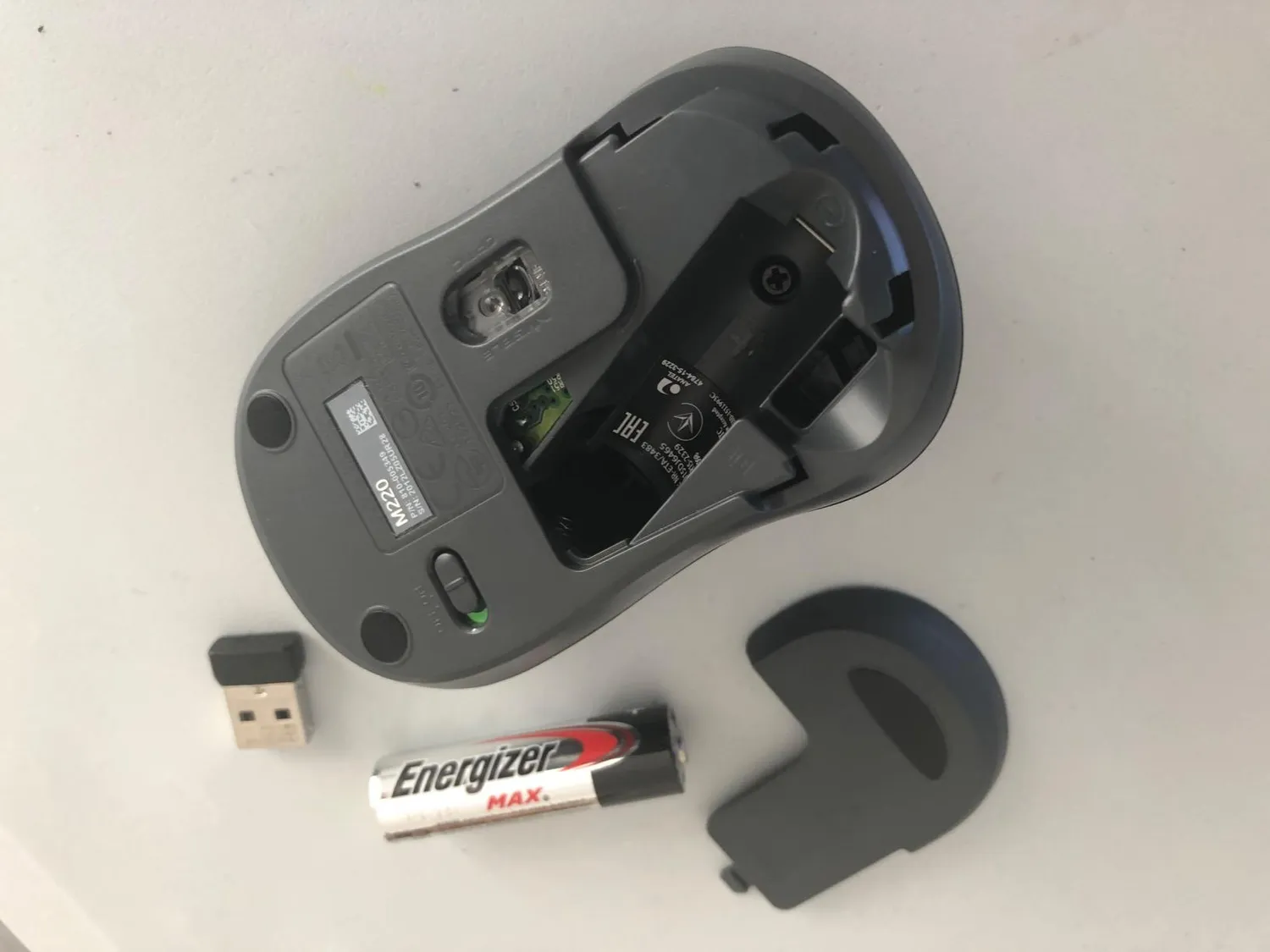 Logitech M220 Silent Mouse Wireless Rosa 18 Mesi