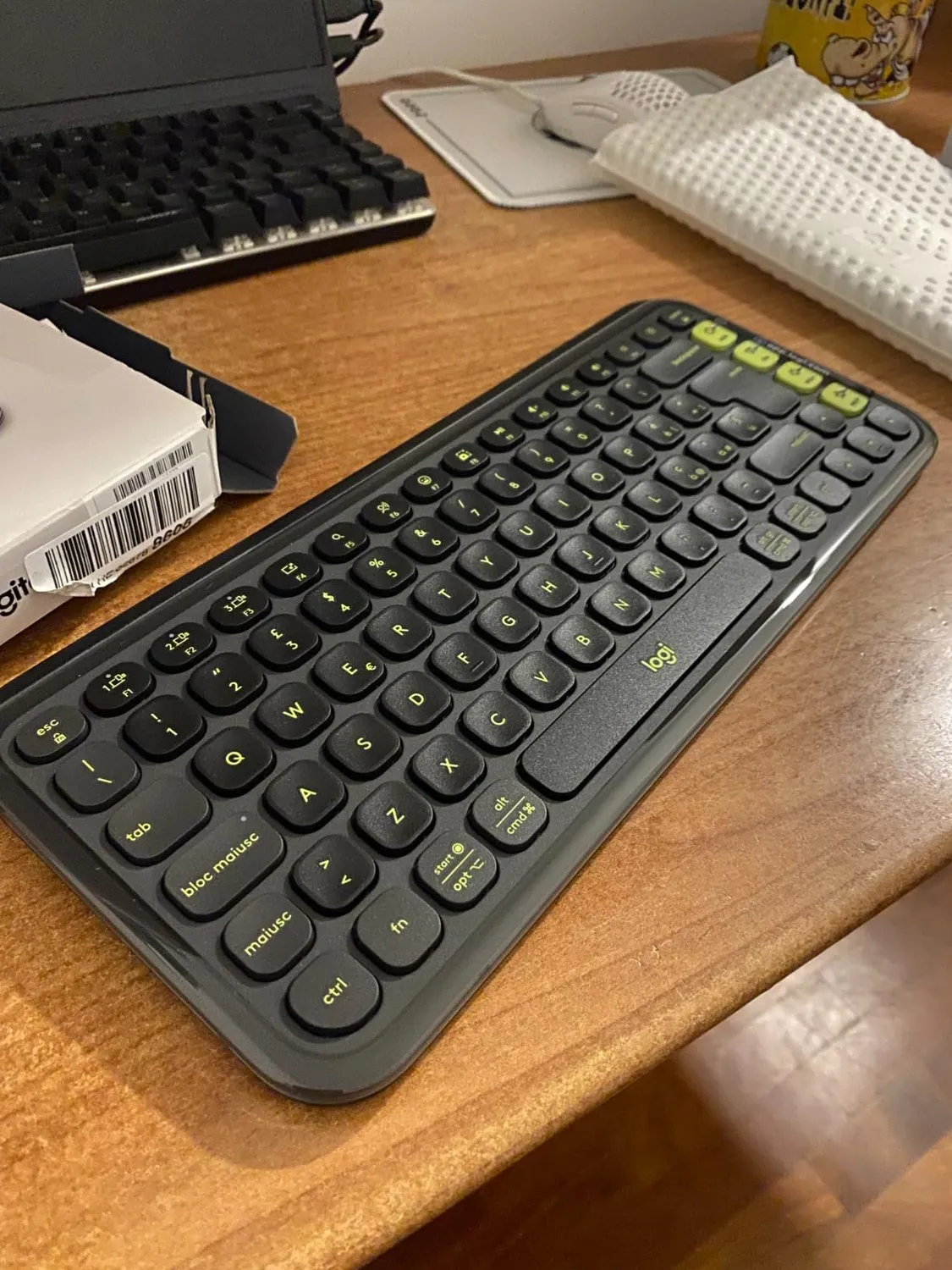Logitech POP Icon Keys Tastiera Bluetooth Grafite ITA QWERTY