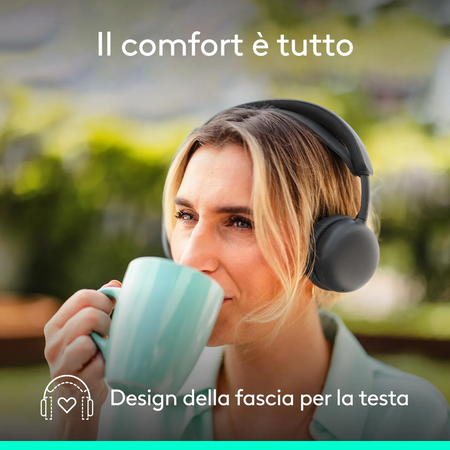 Logitech Zone Wireless 2 ES cuffie wireless grafite ANC