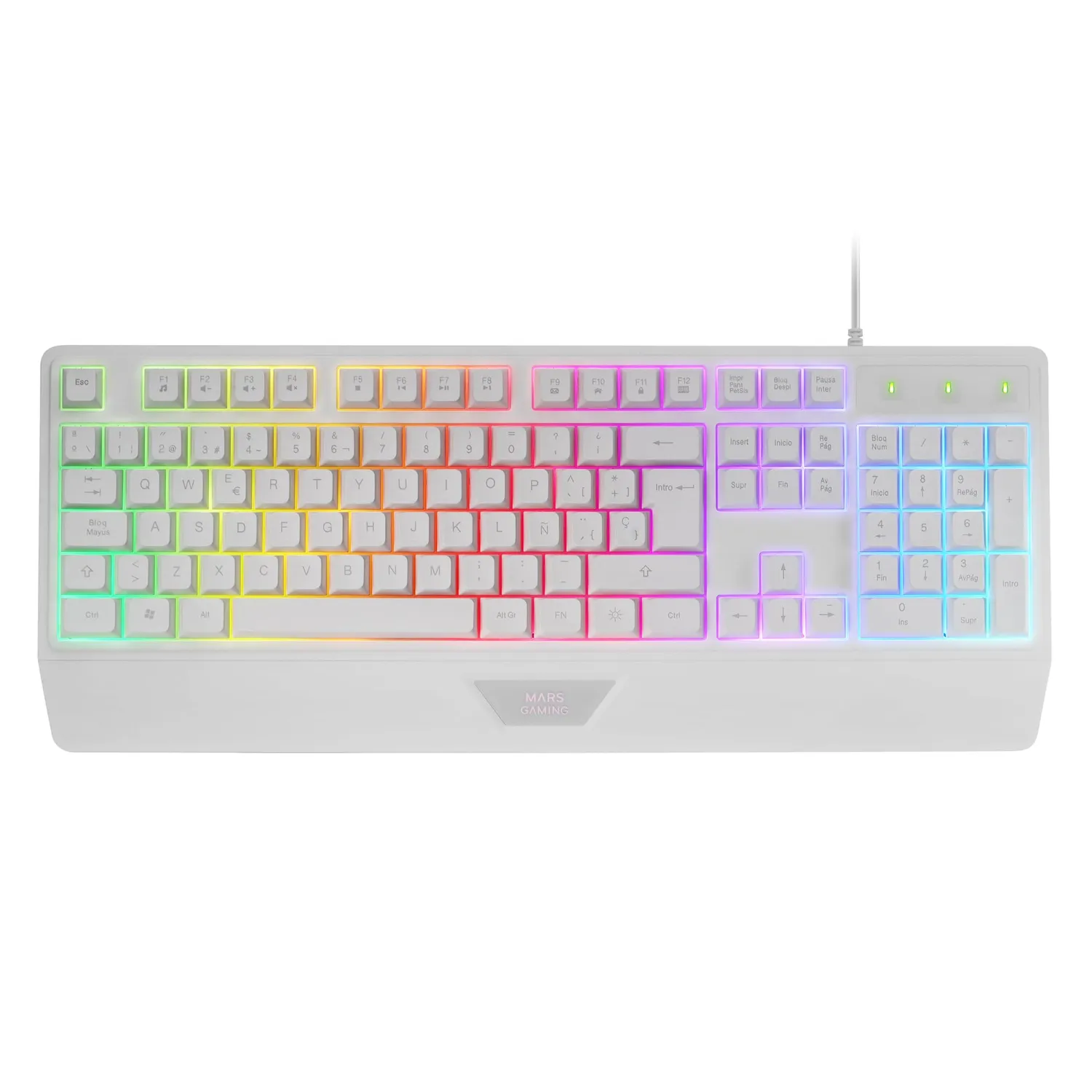 Mars Gaming MK023ES tastiera gaming TKL nera layout spagnolo