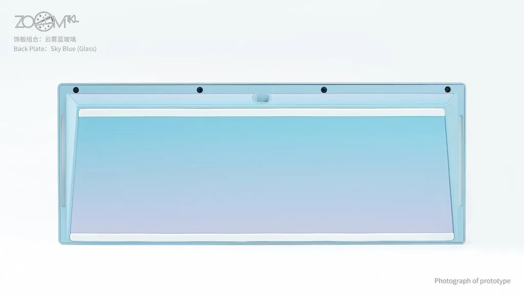Meletrix Zoom TKL backplate posteriore extra