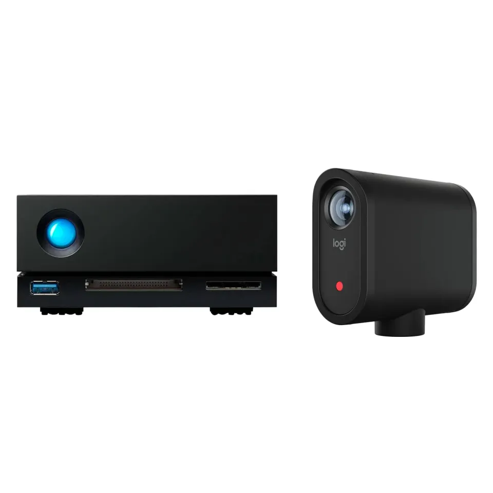 Mevo Start LaCie 1big Dock 4TB kit camera e hard disk