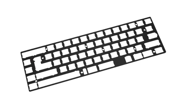 CoffeeKeys XD68 plate fibra carbonio 65% 1,5 mm