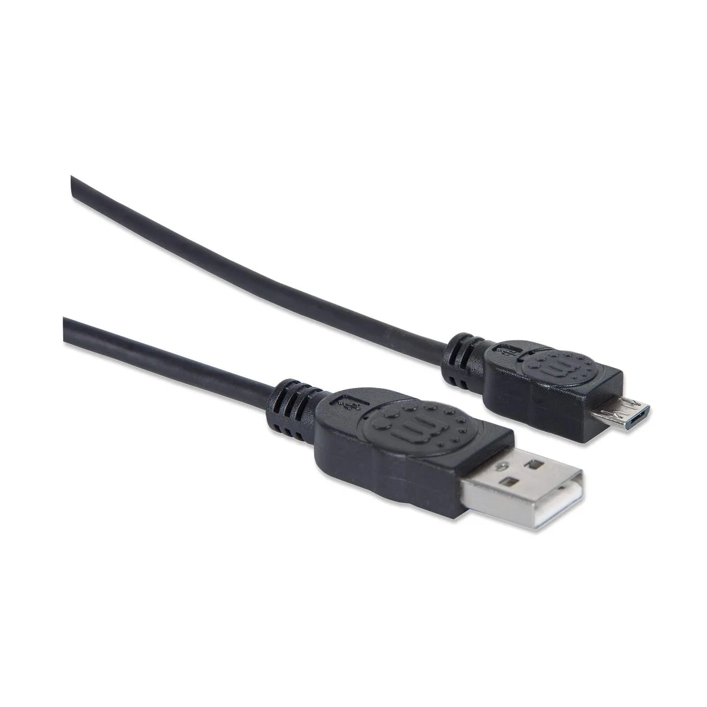 Manhattan Cavo USB Micro-B 1,8m Nero Hi-Speed