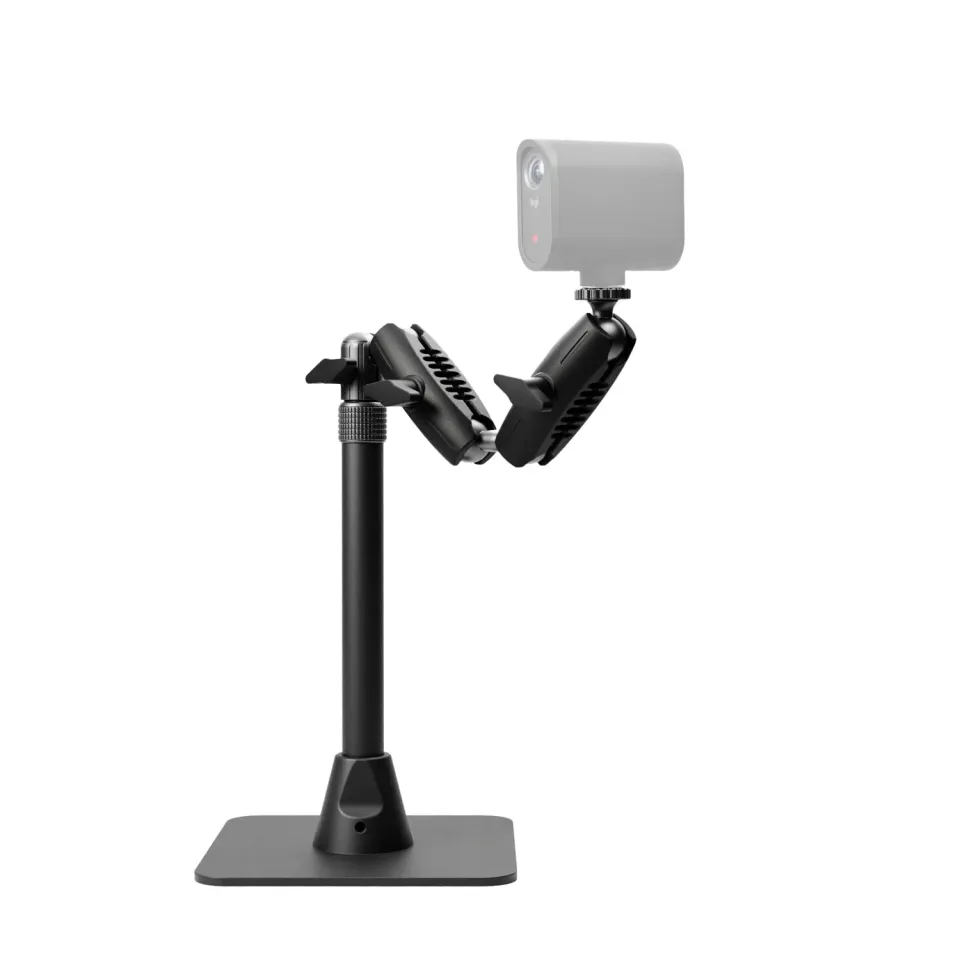 Logitech Mevo supporto da tavolo nero regolabile