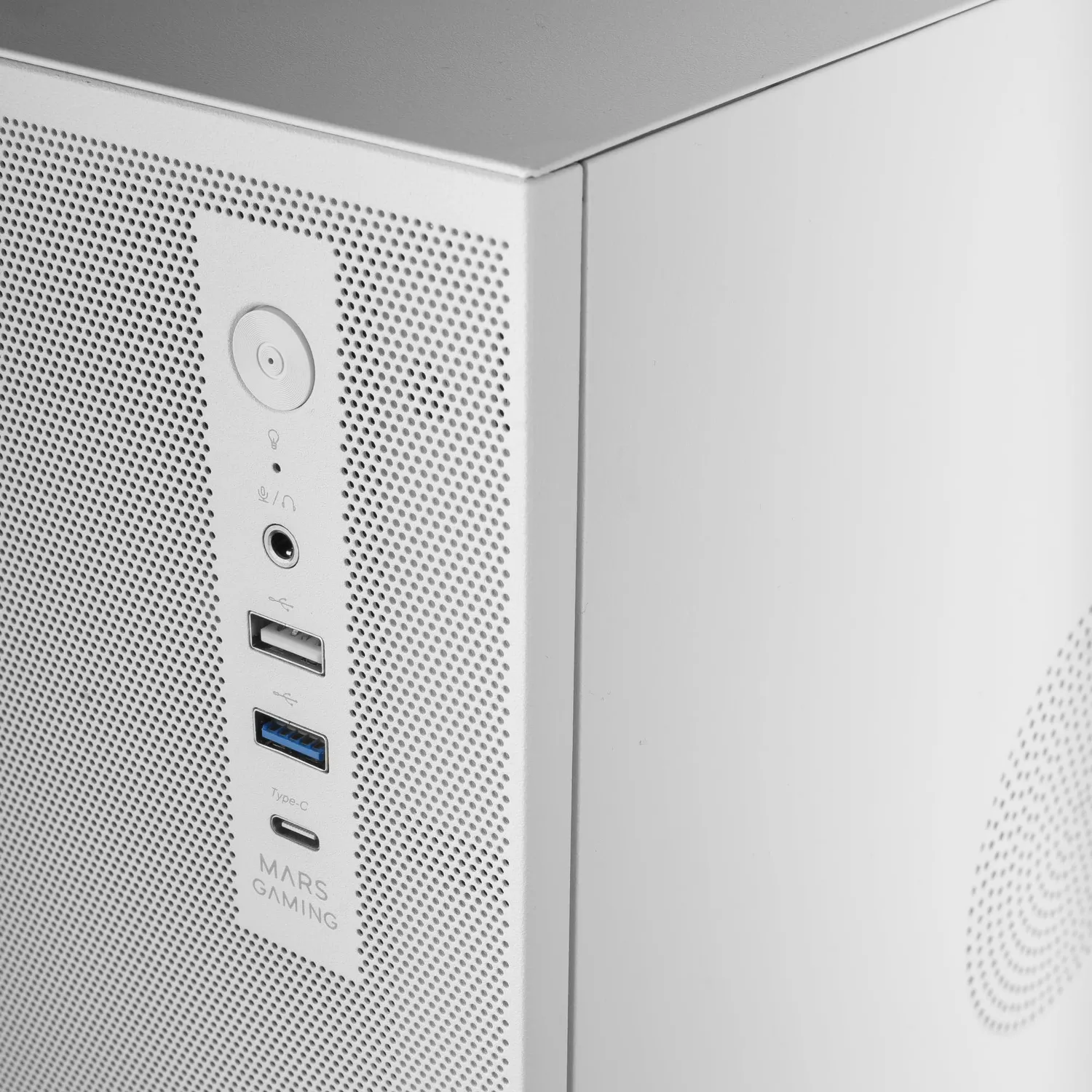 Mars Gaming MC-MeshPro case microATX bianco mesh