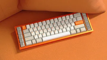 GMK CYL Orange Alert keycap ABS double-shot arancione