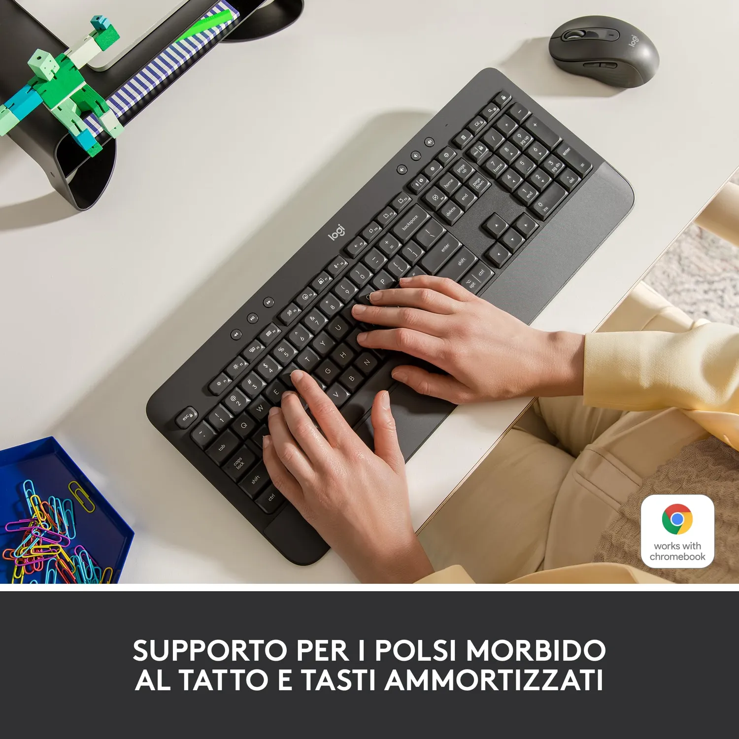 Logitech Signature K650 tastiera wireless ITA QWERTY comfort