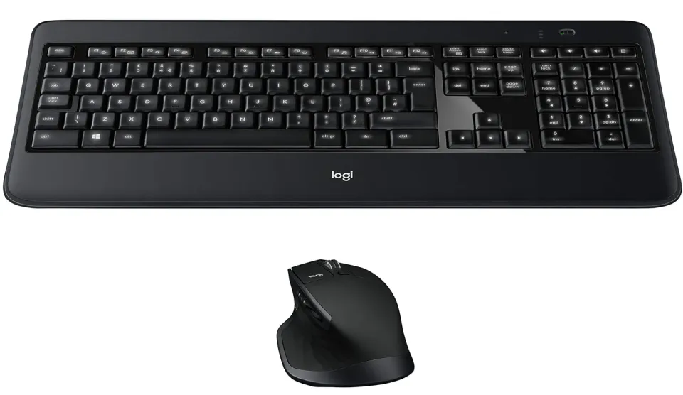 Logitech MX900 kit tastiera e mouse wireless retroilluminato